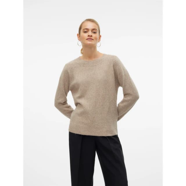 Vero Moda Knitted Pullover - Beige Beige 10