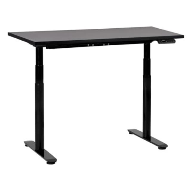 Beliani Electric Adjustable Standing Desk Destinas Black 120 Cm 72 Cm