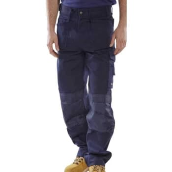 Click Premium Multi Purpose Trousers Navy Blue - Size 42R