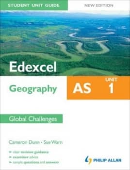 Edexcel As Geography. Unit 1 Global Challenges by Sue Warn Paperback