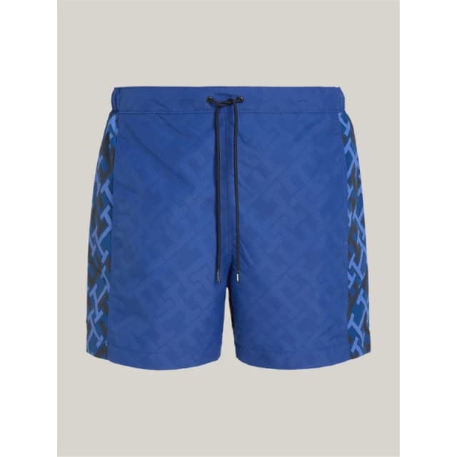 Tommy Hilfiger Monogram Swim Shorts - Blue Blue S