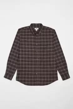Brown Check Shirt