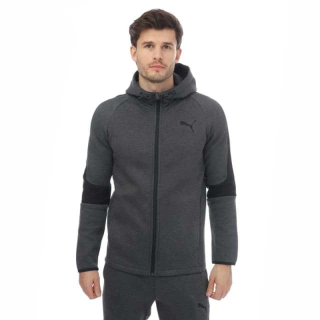 Puma Evostripe Core Full Zip Hoodie - Grey Grey S