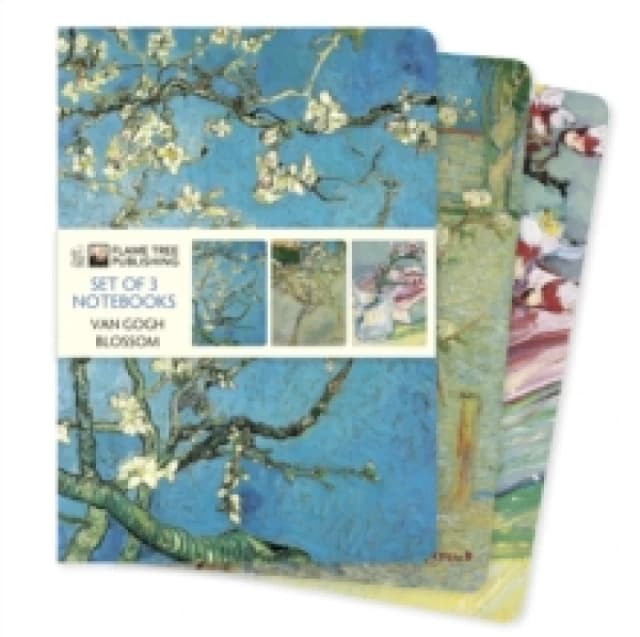 Vincent van Gogh: Blossom Set of 3 Standard Notebooks Notebook / blank book