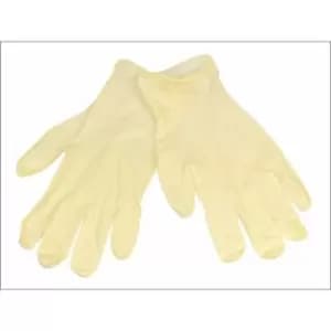Latex Examination Gloves - Medium (Box 100) SCAGLOLATEXM