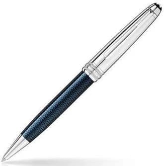 Mont Blanc - Meisterstuck Solitaire Doue Blue Hour Classique Ballpoint Pen - Ballpoint Pens - Blue