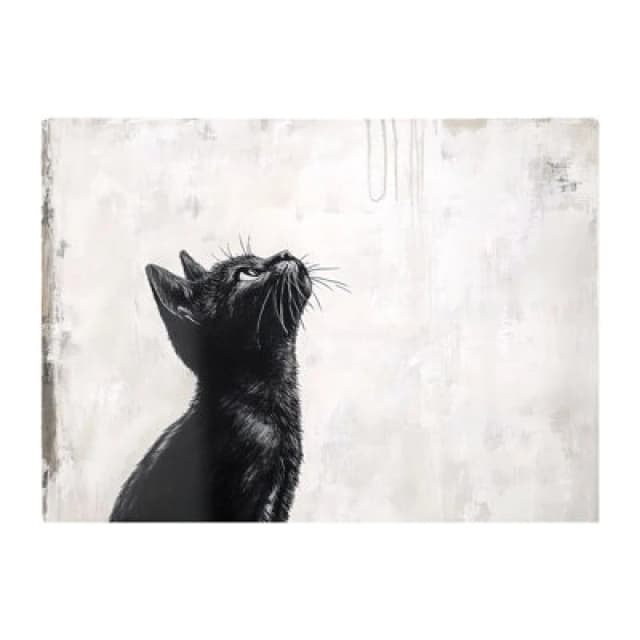 Warren Reed Designer Thoughtful Banksy Inspired Cat Chopping Board
