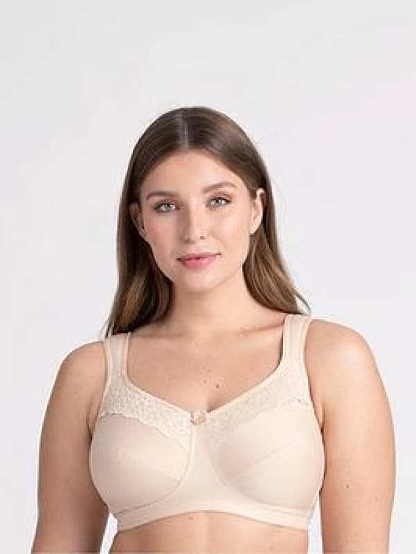 Cotton Now Minimiser Bra without Underwiring in Cotton Mix