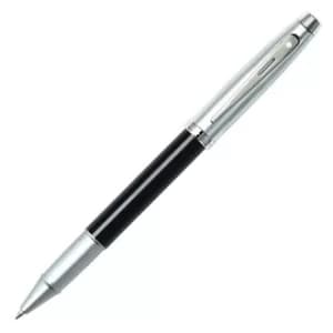 Sheaffer 100 Black Lacquer & Chrome Cap Rollerball Pen