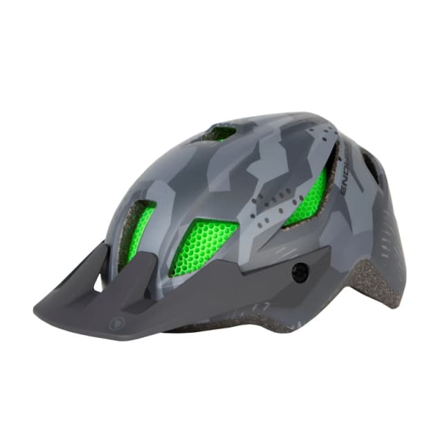 Endura MT500 MTB Helmet Kids Grey Camo unisex One Size