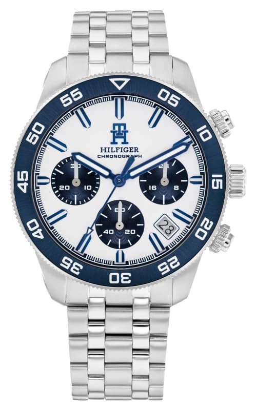 Tommy Hilfiger 1792157 TH85 Chronograph (41mm) White Dial / Watch
