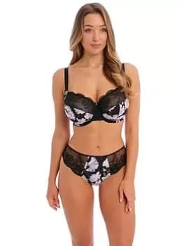 Fantasie Rhiannon Floral Brief, Black, Size Xxl, Women