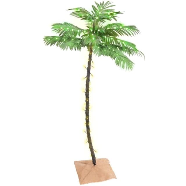 VIDAXL Vidaxl - LED Palm Tree Warm White 88 LEDs 150cm 8720287138716