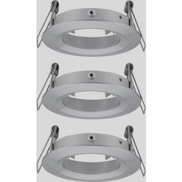 Paulmann Paulmann 92484 EBL Choose Recess-mount bracket 3 Piece set 10 W Aluminium (machined) 92484