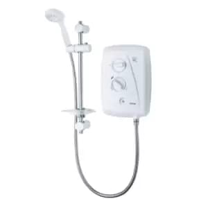 Triton T80Z Fast-fit 7.5kW Electric Shower - White/Chrome - 884447