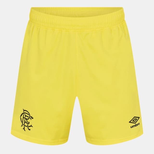 Umbro Rangers Goalkeeper Shorts 2025 2026 Adults Yellow male S