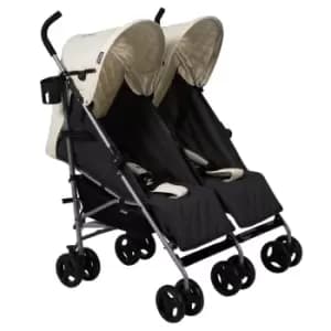 My Babiie Mb11 Cream Melange Double Stroller