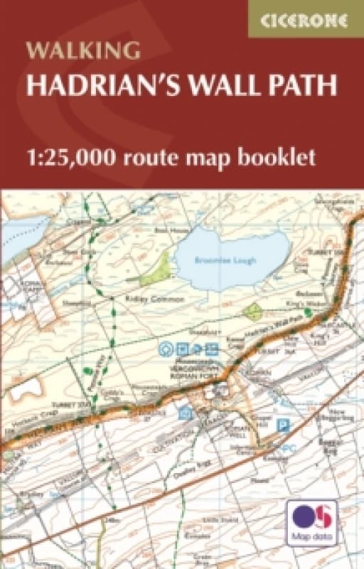 Hadrian's Wall Path Map Booklet : 1:25,000 OS Route Mapping Paperback / softback