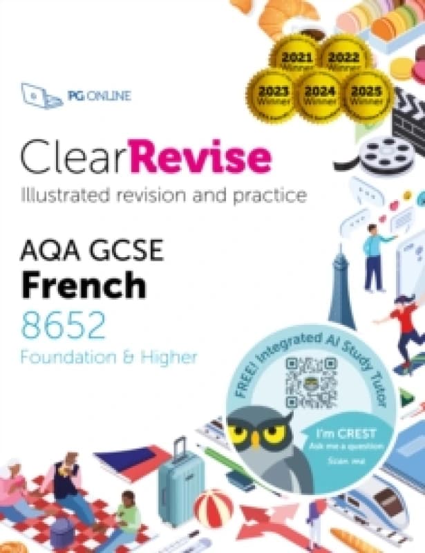 ClearRevise AQA GCSE French 8652 : Foundation and Higher Paperback / softback
