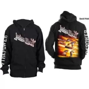 Judas Priest - Firepower Unisex XX-Large Zipped Hoodie - Black