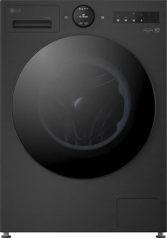 LG VX70 Series AI Direct Drive W4X7016TBB WiFi-enabled 9KG Washer Dryer - Black 8806096577813