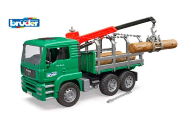 Bruder Bruder 1:16 MAN TGA Timber truck with loading cran Multi unisex 01:16