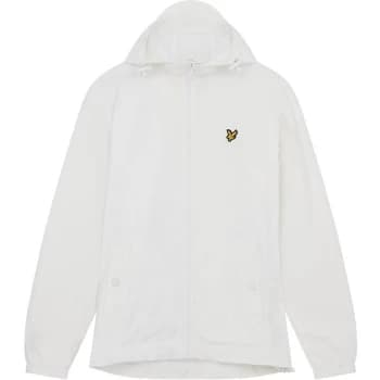 Lyle and Scott Lyle Full Zip Hooded Jacket - White