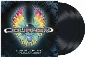 Journey Live in concert at Lollapalooza LP black