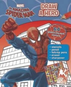 Marvel Draw a Hero Spider-Man Paperback