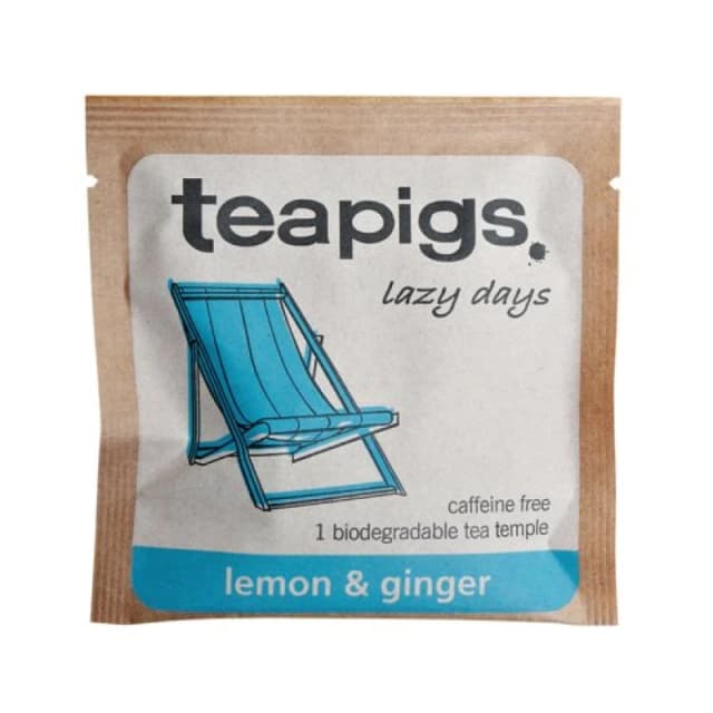 Teapigs Lemon and Ginger Envelope Pack of 50 FOTEA004 TPG75323 TPG75323