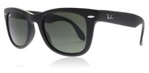 Ray-Ban Folding Sunglasses Matte Black 601S 50mm
