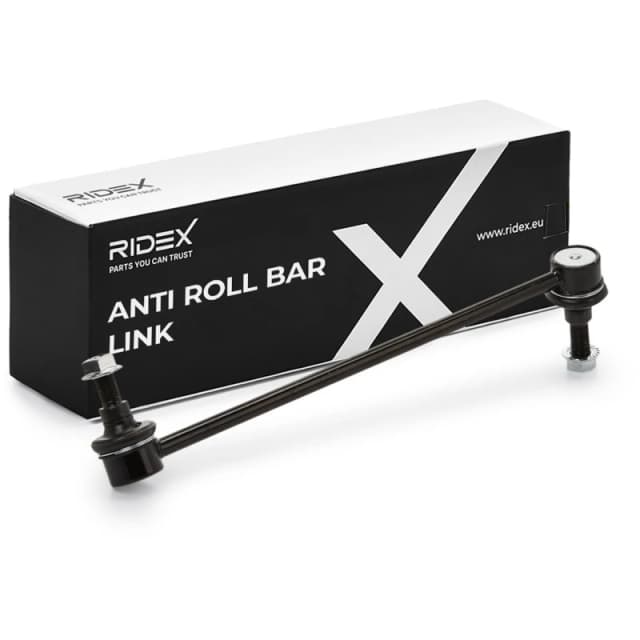 RIDEX 3229S0117 Anti-roll bar link Left Steel Link Stabiliser (3229)