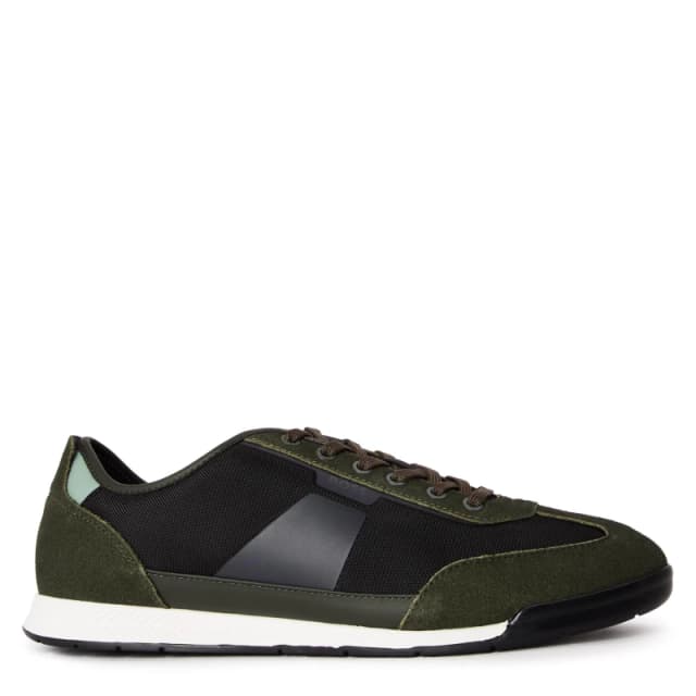 Boss Boss Nitan Lowp Nymith 10271652 01 Low-Top Trainers Mens Open Green male 6 (40)