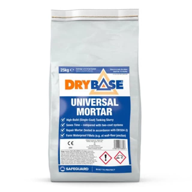 Drybase Universal Mortar 25Kg High-Build And Abrasion-Resistant