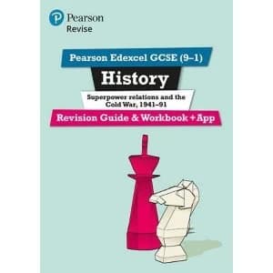 Revise Edexcel GCSE (9-1) History Superpower relations and the Cold War Revision Guide and Workbook with free online edition...