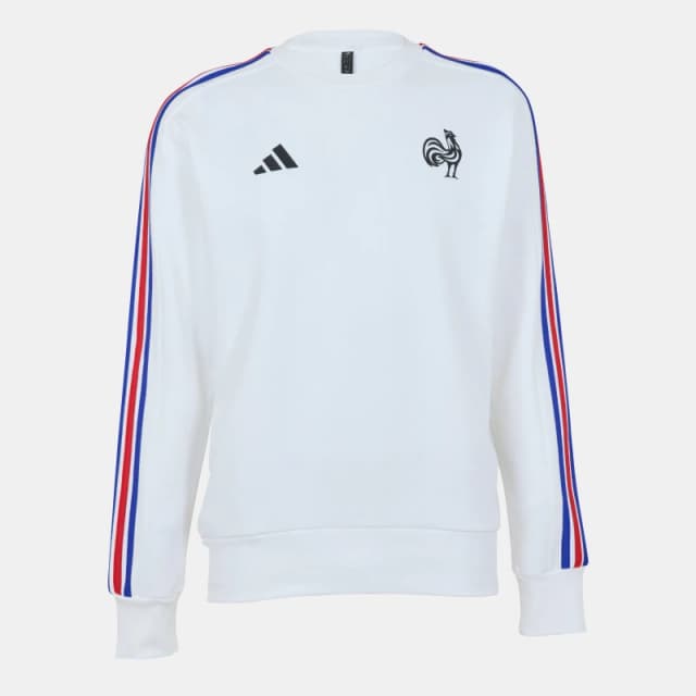 adidas France Fan Crew Sweater 2025 Adults White male S