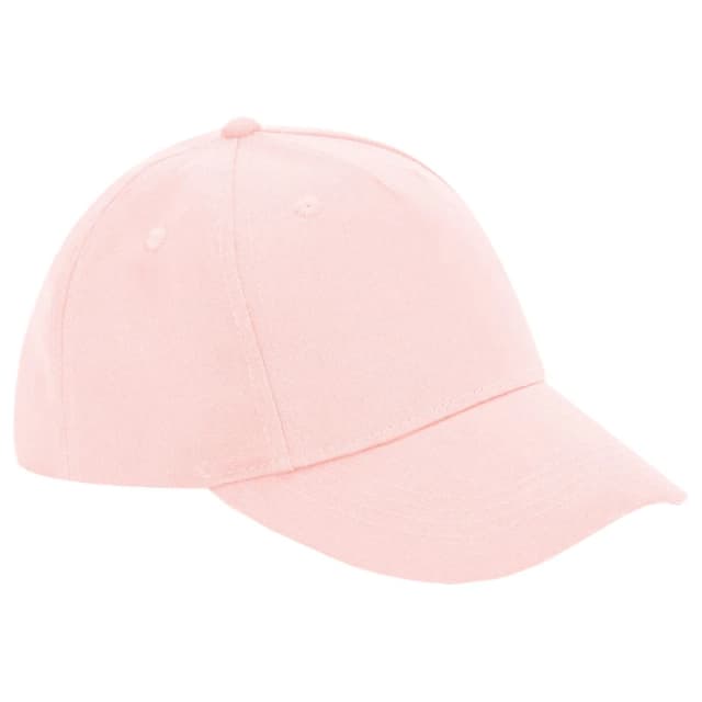 Beechfield Cotton 5 Panel Baseball Cap in Pink Pink Unisex One Size