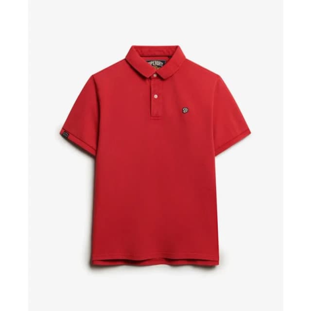 Superdry Polo Superdry Vintage Destroy Rouge Male M