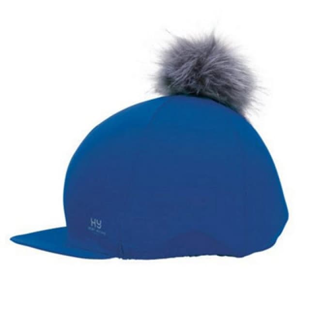 Hy Sport Active Interchangeable Pom Pom Hat Silk Jewel Blue (One Size)