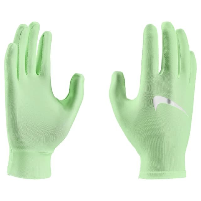 Nike Miler Running Gloves Mens - Green Green XS - S