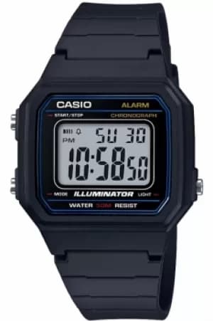 Unisex Casio Classic Big Digital Alarm Chronograph Watch W-217H-1AVEF