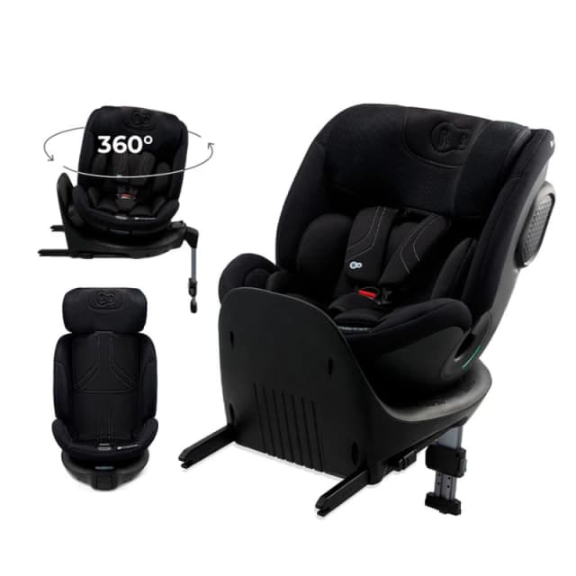 Kinderkraft XRIDER 2 i-Size Car Seat For Children Up To 12 Years in Black Unisex