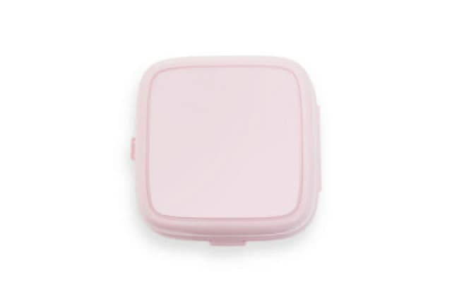 Premier Housewares Pink 4 Compartments Lunch Box, Grub Tub Tiffin Box with Lock, Lunch Container for Office, Home, Kitchen Pink