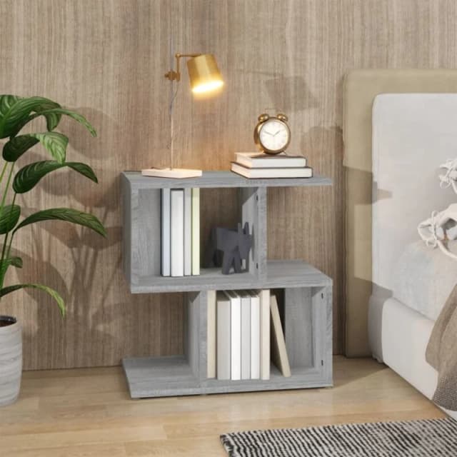 VIDAXL Bedside Cabinet Grey Sonoma 50x30x51.5cm Engineered Wood Vidaxl 8720286955857