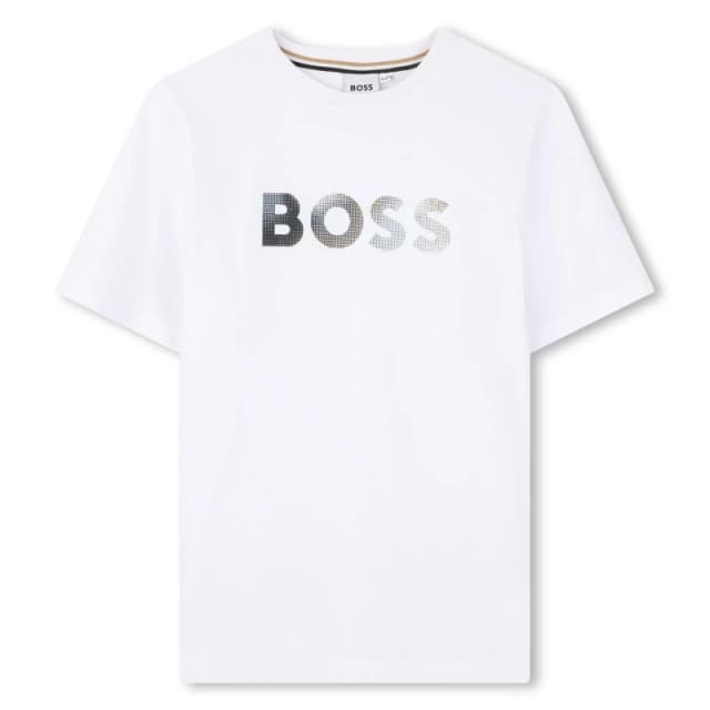 Boss Boss SS T Shirt Jn63 Regular Fit T-Shirts 8Y White 59553201175