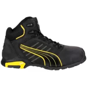 Puma Safety Amsterdam Mid Mens Safety Boots (40 EUR) (Black) - Black