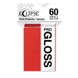 Ultra Pro Eclipse Gloss Apple Red Small Deck Protector Sleeves (60 Sleeves)