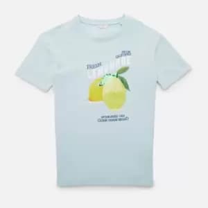 Guess Girls Reversible Sequin T-Shirt - Aloe Palm - 10 Years