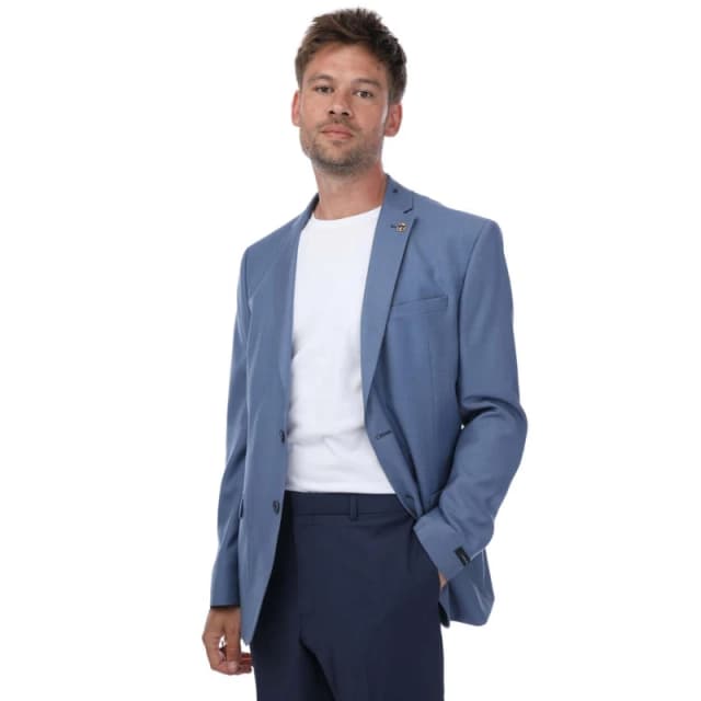 Ted Baker Drosejs Blazer Jacket - Blue Blue 42