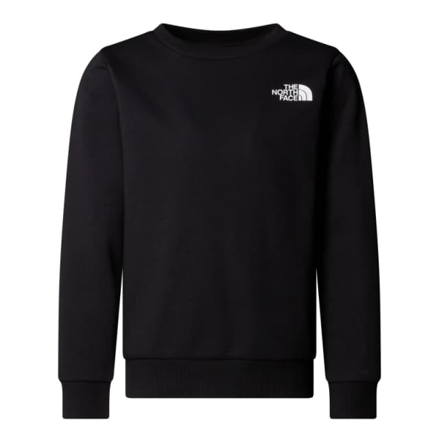 The North Face Kids Simple Dome Lifestyle Crew Sweatshirt Tnf Black unisex L
